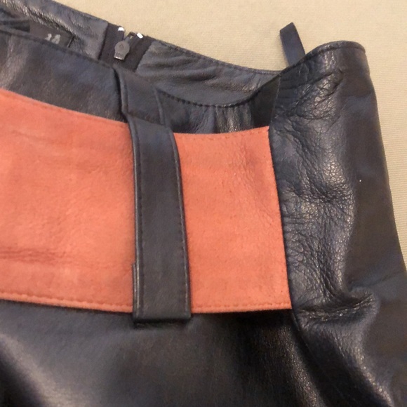 ISABEL U.S.A 💯% black color Leather, women’s Pants fully lined size 4” - Picture 13 of 16